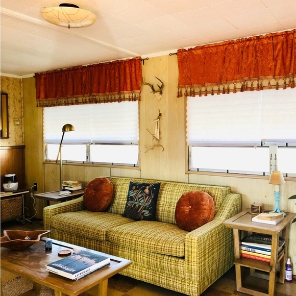 4 Double-Sided Chenille Window Valances - Picture 3 of 3